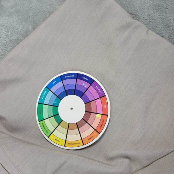 Worthington Curvy Fit Womens Pants 18 Plus Boot Cut Beige Zip Fly SL105E - Picture 8 of 9